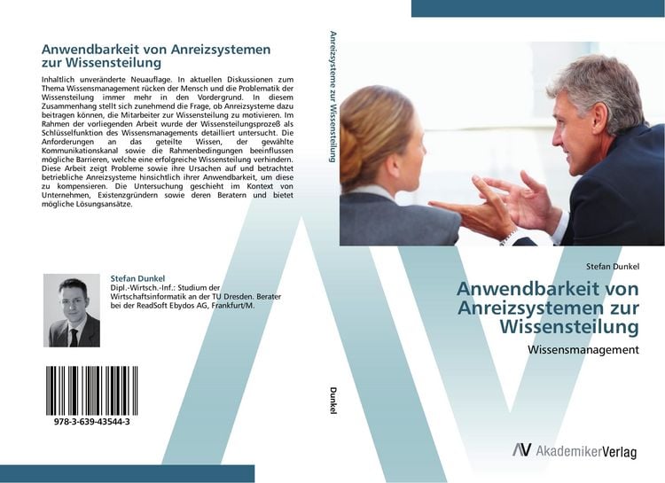 Produktbild: Anwendbarkeit von Anreizsystemen zur Wissensteilung
