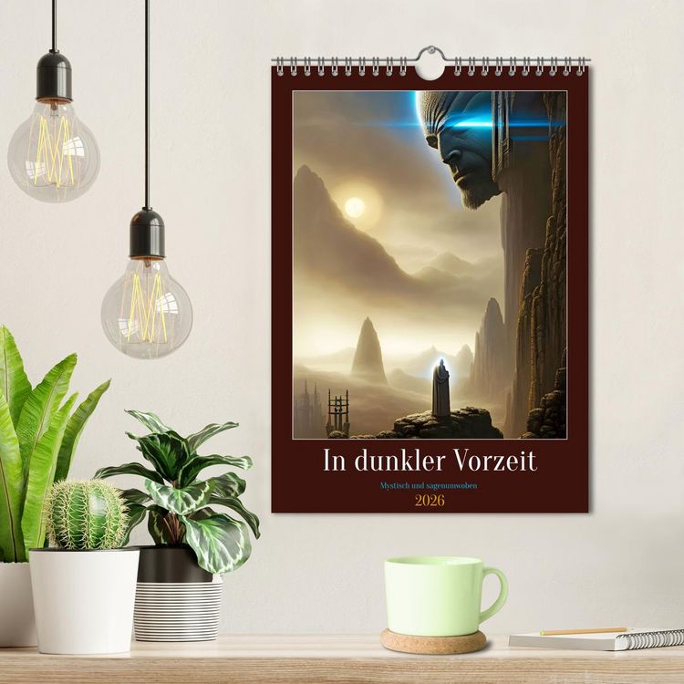 Produktbild: In dunkler Vorzeit - Mystisch und sagenumwoben (Wandkalender 2026 DIN A4 hoch), CALVENDO Monatskalender