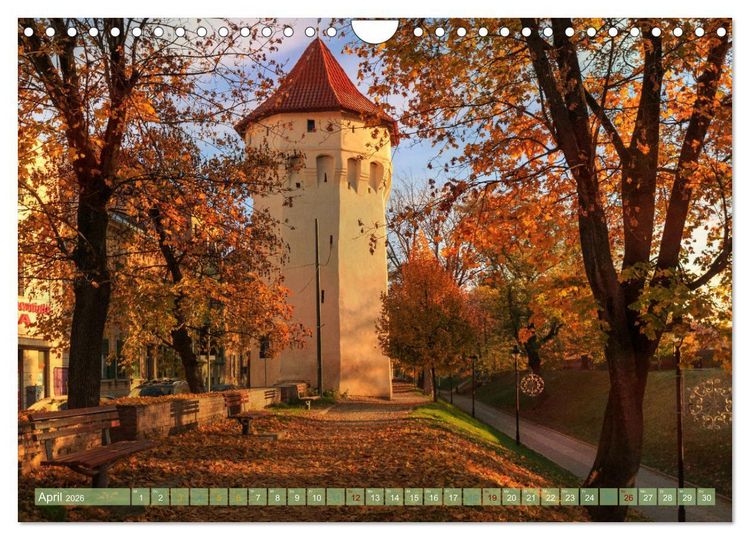 Produktbild: Zauberhaftes Sibiu - Die Perle Siebenb&uuml;rgens in Rum&auml;nien (Wandkalender 2026 DIN A4 quer), CALVENDO Monatskalender