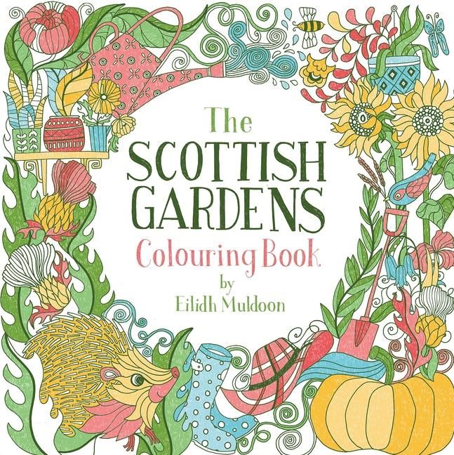 Produktbild: The Scottish Gardens Colouring Book