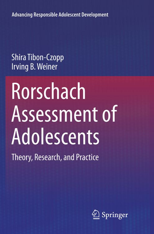 Produktbild: Rorschach Assessment of Adolescents