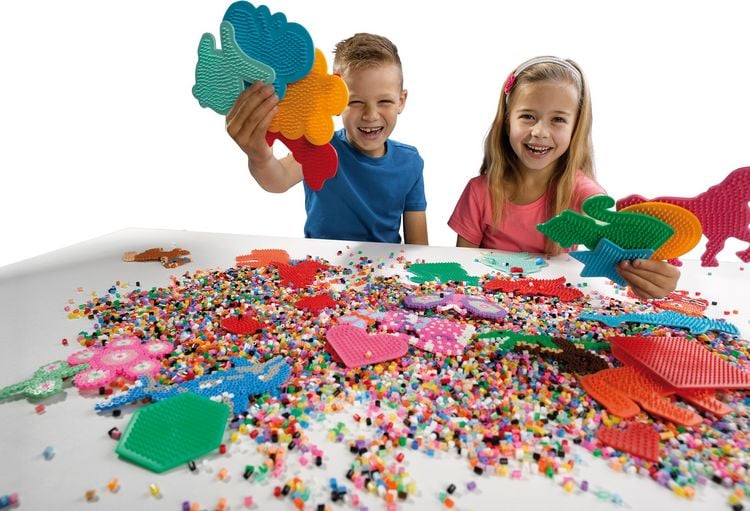 Produktbild: SES Creative - B&uuml;gelperlen Stiftplatten 5 St&uuml;ck