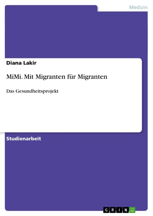 Produktbild: MiMi. Mit Migranten f&uuml;r Migranten