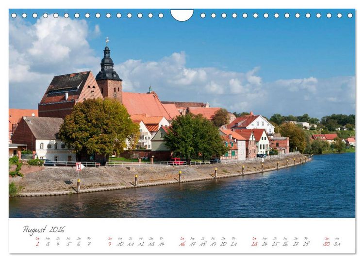 Produktbild: Die Elbe Impressionen (Wandkalender 2026 DIN A4 quer), CALVENDO Monatskalender