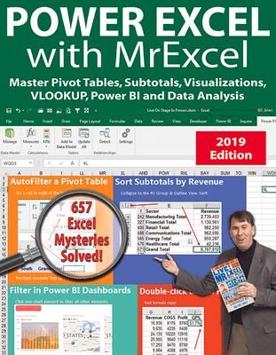 Produktbild: Power Excel 2019 with Mrexcel