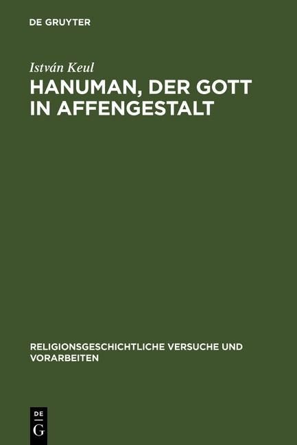 Produktbild: Hanuman, der Gott in Affengestalt