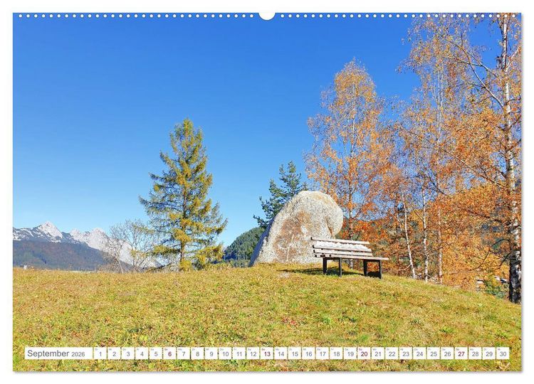 Produktbild: Malerisches Seefeld in Tirol (Wandkalender 2026 DIN A2 quer), CALVENDO Monatskalender