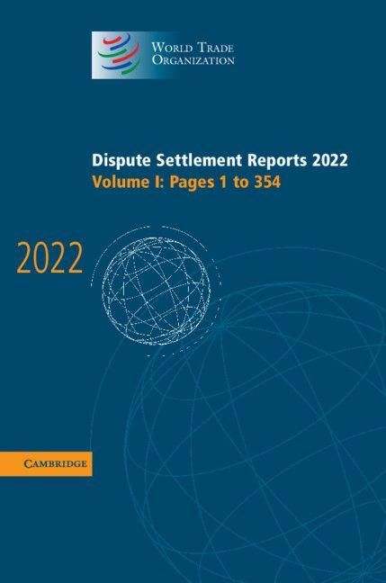 Produktbild: Dispute Settlement Reports 2022