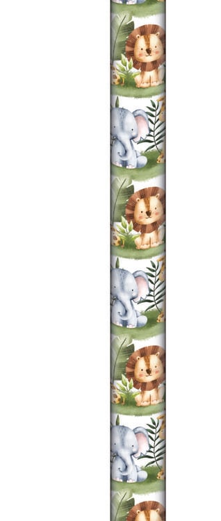 Produktbild: Geschenkpapier "Safari Tiere"