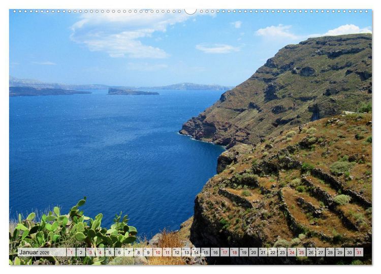 Produktbild: Eine Reise im Mittelmeer (Wandkalender 2026 DIN A2 quer), CALVENDO Monatskalender