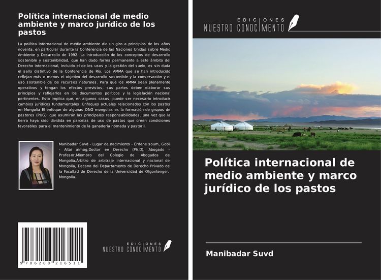 Produktbild: Pol&iacute;tica internacional de medio ambiente y marco jur&iacute;dico de los pastos