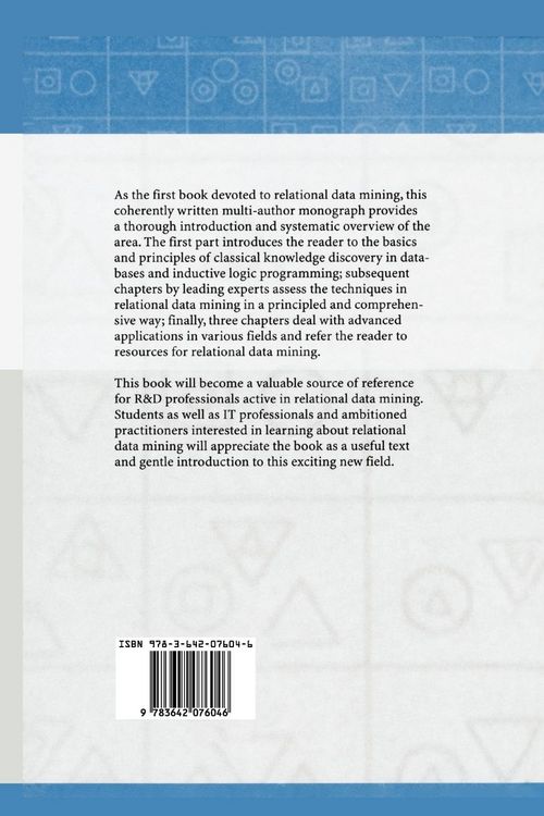 Produktbild: Relational Data Mining