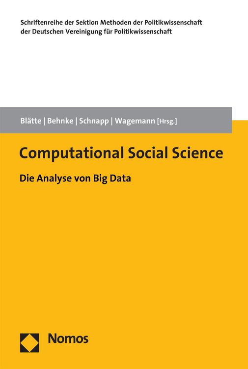 Produktbild: Computational Social Science