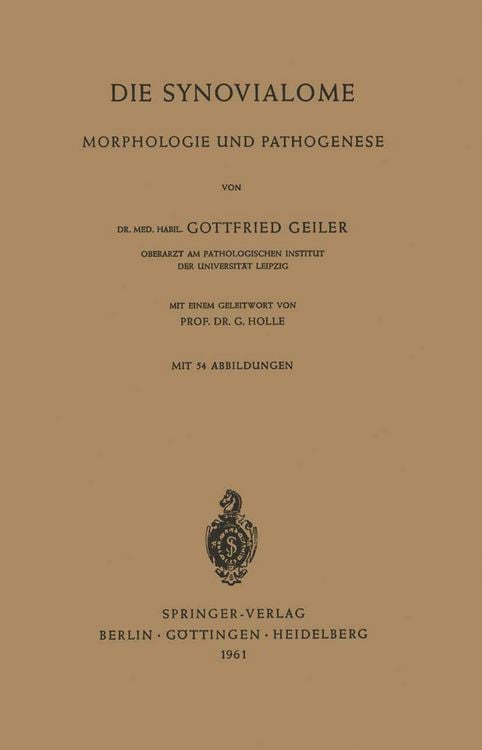Produktbild: Die Synovialome