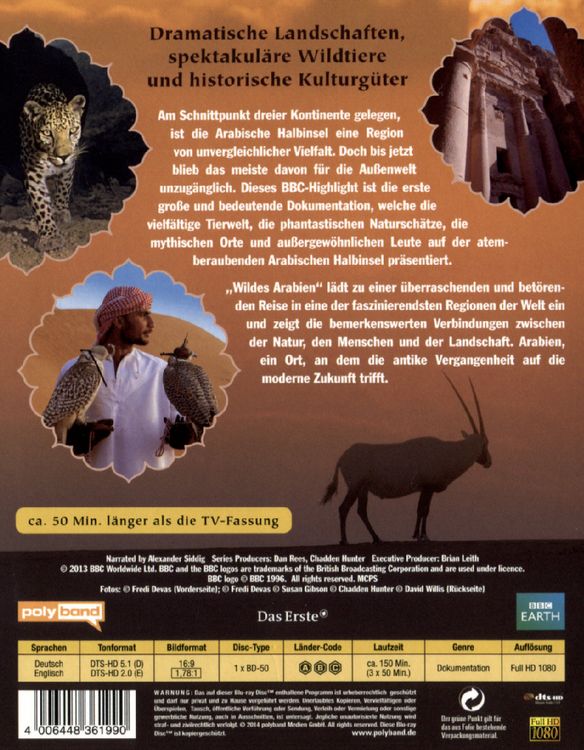 Produktbild: Wildes Arabien