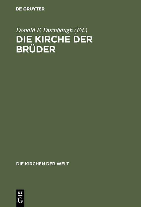 Produktbild: Die Kirche der Br&uuml;der