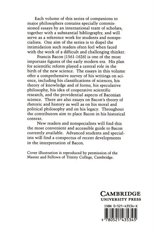 Produktbild: The Cambridge Companion to Bacon