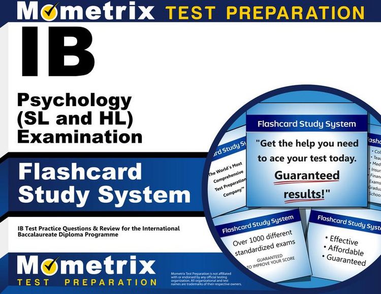 Produktbild: Ib Psychology (SL and Hl) Examination Flashcard Study System