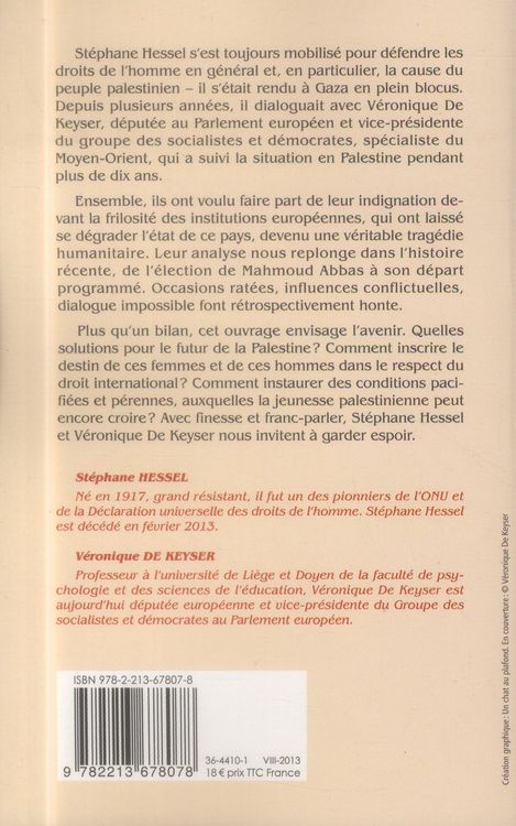Produktbild: Palestine, la trahison europ&eacute;nne