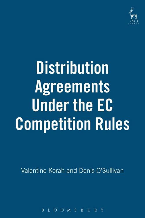 Produktbild: Distribution Agreements Under the EC Competition Rules