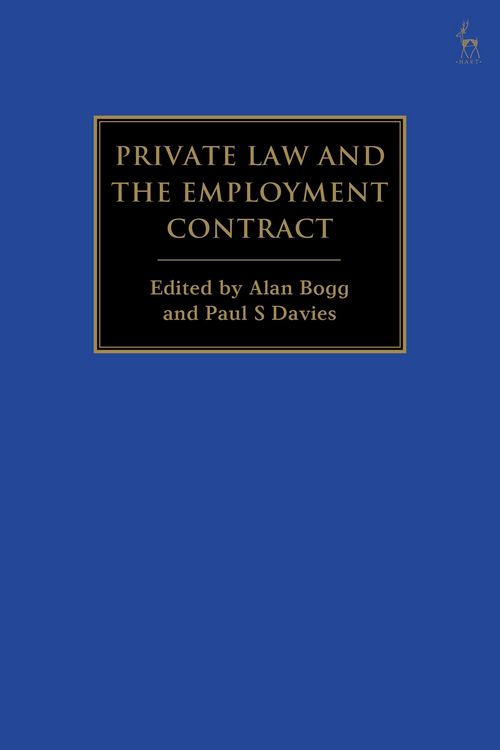 Produktbild: Private Law and the Employment Contract