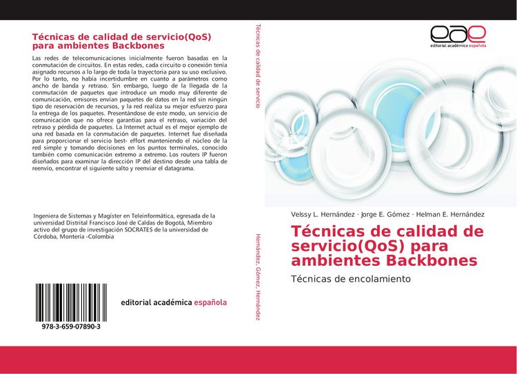 Produktbild: T&eacute;cnicas de calidad de servicio(QoS) para ambientes Backbones