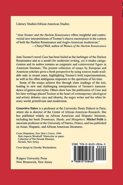 Produktbild: Jean Toomer & Harlem Renaissance