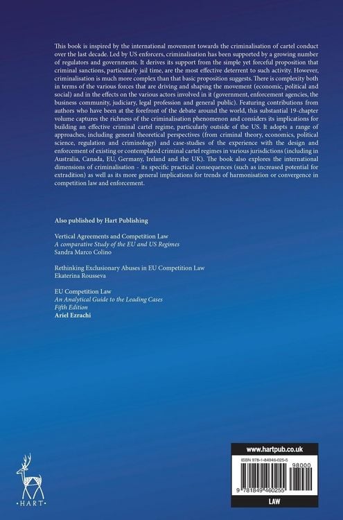 Produktbild: Criminalising Cartels