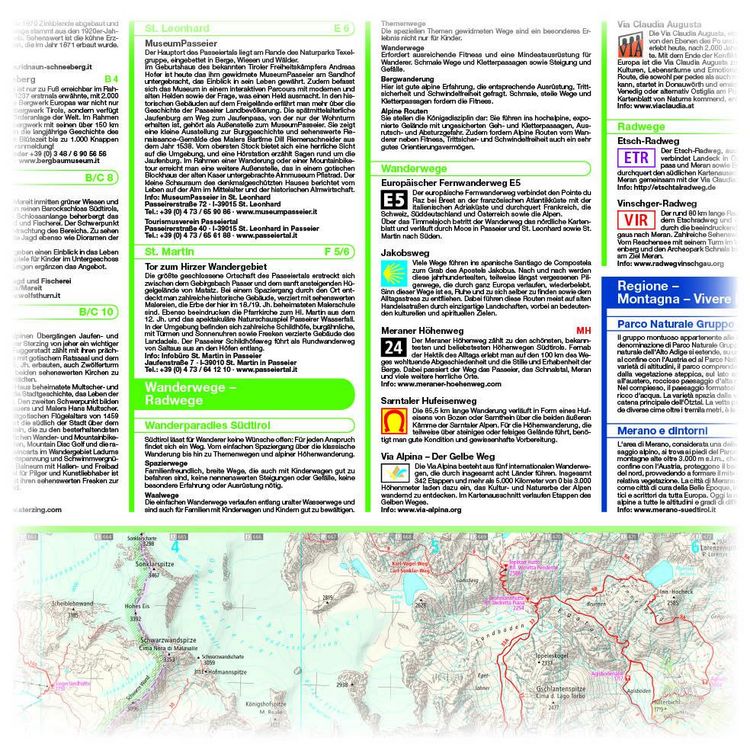 Produktbild: Meran/Merano Wander- und Radkarte