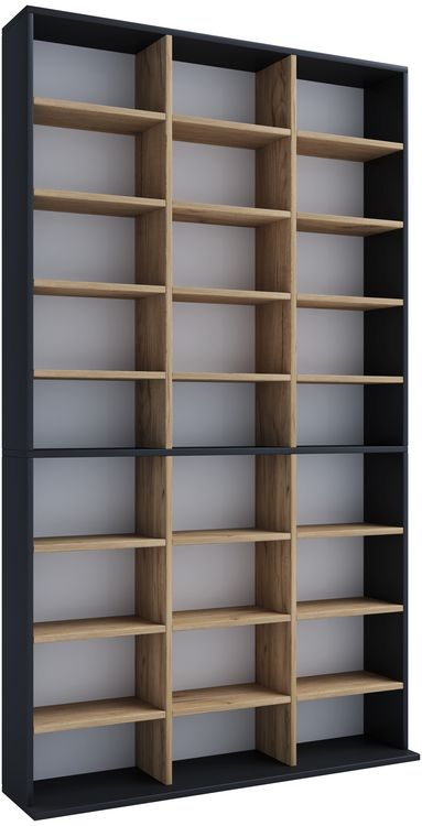 Produktbild: Holz CD DVD Standregal B&uuml;cherregal Regal Megosa XL