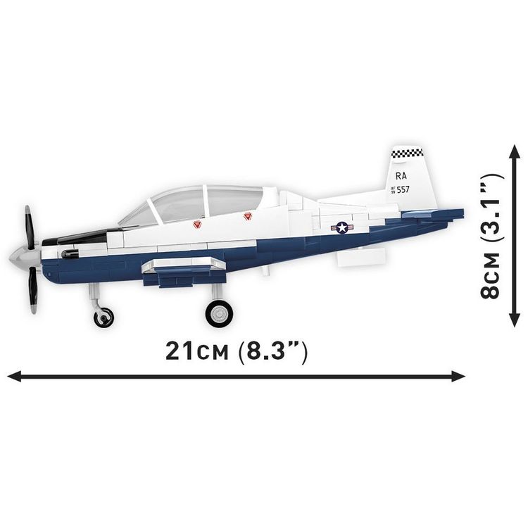 Produktbild: COBI 26624 - Beechcraft T-6 Texan II, Bausatz 197 Klemmbausteine