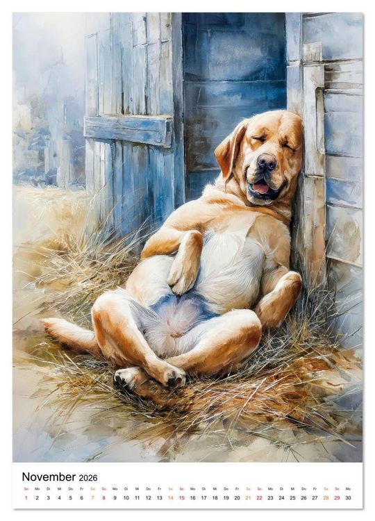 Produktbild: Bauernhof Tiere (Wandkalender 2026 DIN A3 hoch), CALVENDO Monatskalender