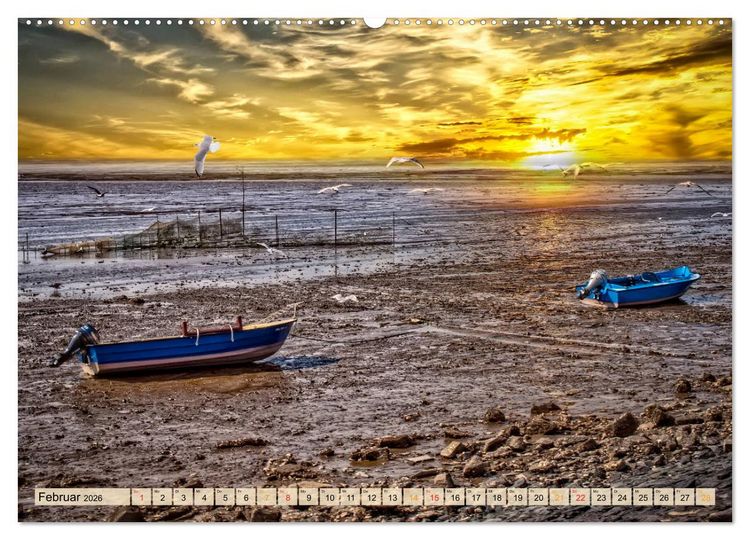 Produktbild: Maritime Welten (Wandkalender 2026 DIN A2 quer), CALVENDO Monatskalender