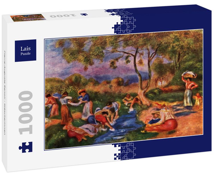 Produktbild: Lais Puzzle Pierre-Auguste Renoir - W&auml;scherinnen 1000 Teile