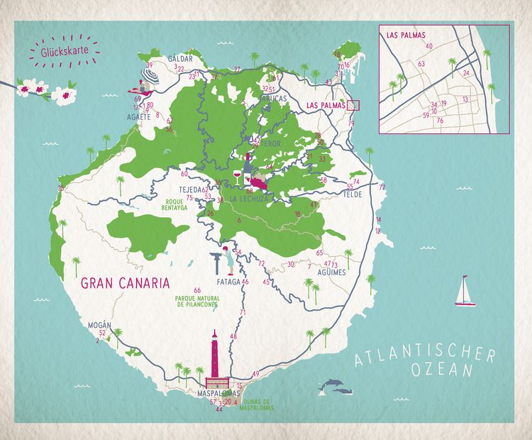 Produktbild: Gl&uuml;cksorte auf Gran Canaria