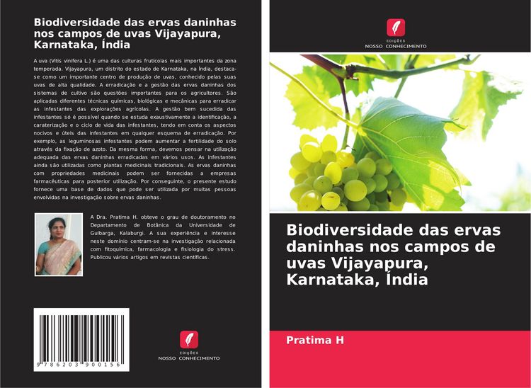 Produktbild: Biodiversidade das ervas daninhas nos campos de uvas Vijayapura, Karnataka, &Iacute;ndia