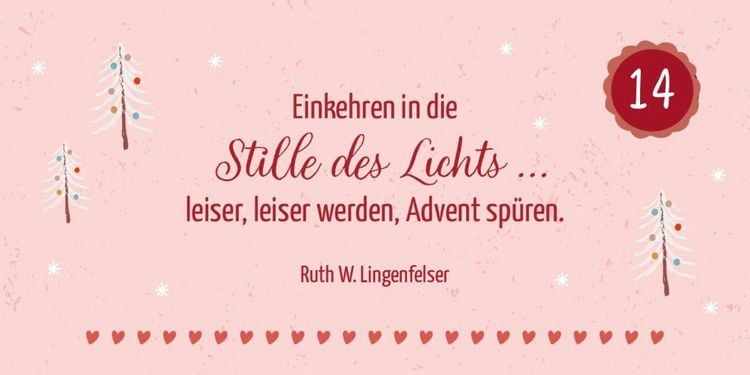 Produktbild: 24 besinnliche Momente f&uuml;r dich