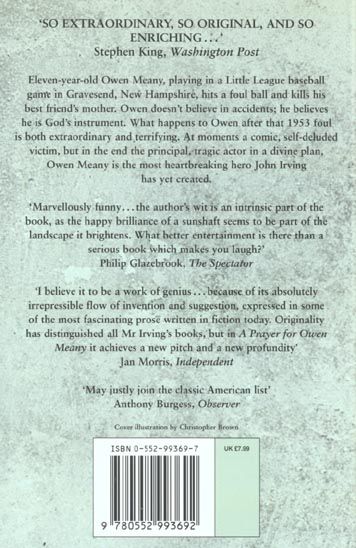 Produktbild: A Prayer For Owen Meany