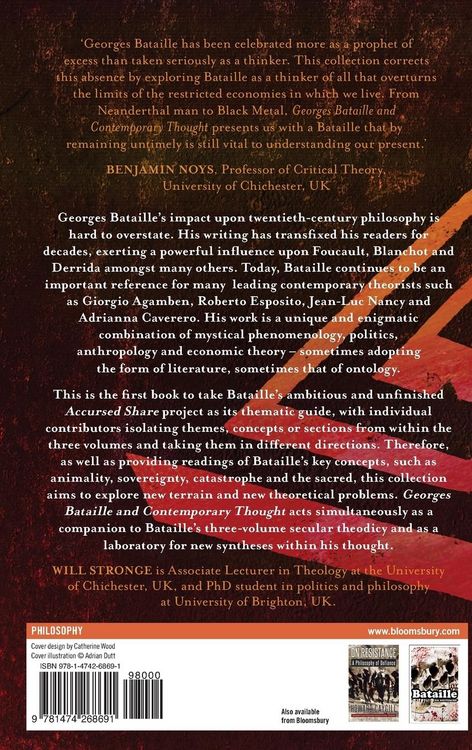Produktbild: Georges Bataille and Contemporary Thought