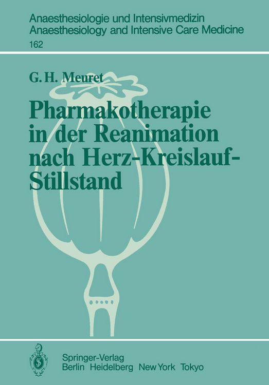 Produktbild: Pharmakotherapie in der Reanimation nach Herz-Kreislauf-Stillstand
