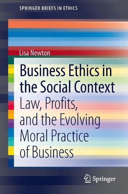 Produktbild: Business Ethics in the Social Context