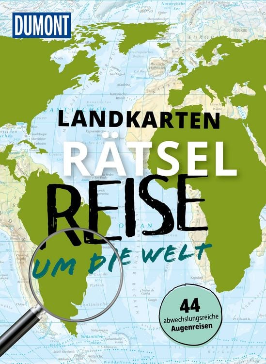 Produktbild: Landkarten-R&auml;tselreise um die Welt
