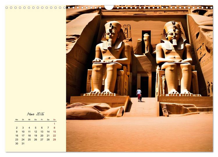 Produktbild: Momente in &Auml;gypten (Wandkalender 2026 DIN A3 quer), CALVENDO Monatskalender