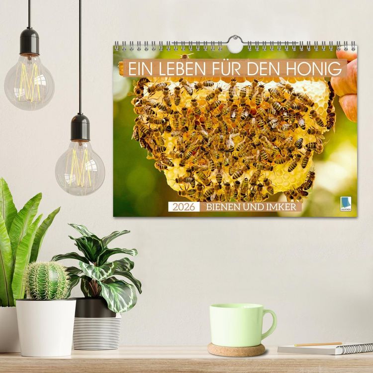 Produktbild: Ein Leben f&uuml;r den Honig - Bienen und Imker (Wandkalender 2026 DIN A4 quer), CALVENDO Monatskalender