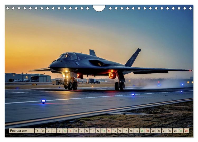 Produktbild: B2 Spirit - Bomber (Wandkalender 2027 DIN A4 quer), CALVENDO Monatskalender