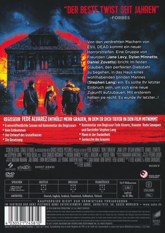 Produktbild: Don't Breathe
