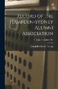 Produktbild: Record of the Hampden-Sydney Alumni Association; v. 6, no. 1, October 1931