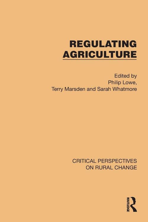 Produktbild: Regulating Agriculture