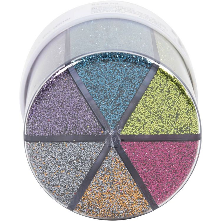 Produktbild: Creativ Company Bio Sparkles, sortierte Farben, 6x28 ml/ 1 Dose