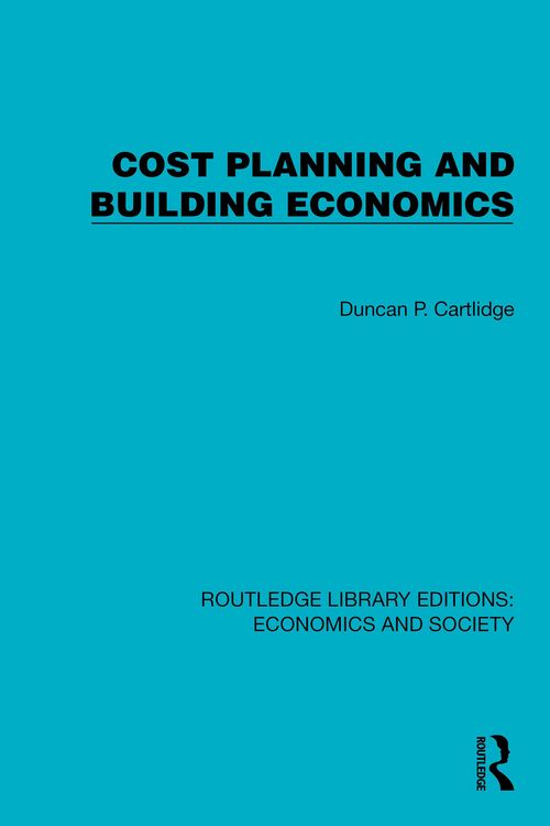 Produktbild: Cost Planning and Building Economics